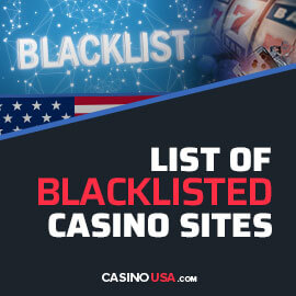 am i on the online casino blacklist
