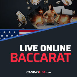 Image of Live Online Baccarat