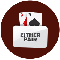 Image of Baccarat Either Pair