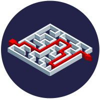 Image of Maze Layout in Casinos