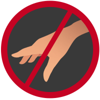Image of Keep Your Hands Away From the Felt During Play