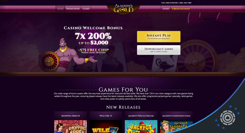 Aladdin s Gold Casino Review Is The 200 Bonus Good In 2022 