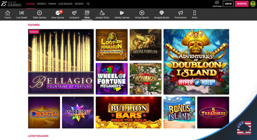 jackpot slots on borgata casino online