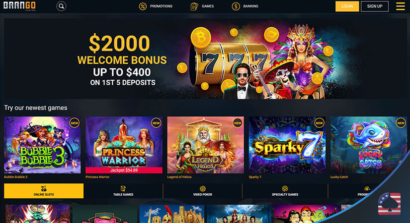 brango casino monthly