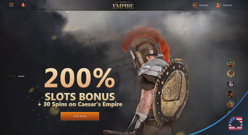 slots empire sign up