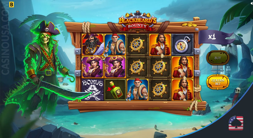 Image of Blackbeard’s Bounty, BGaming