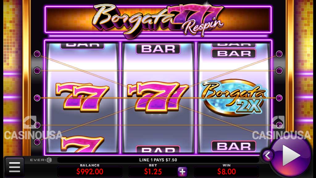Borgata 777 Respin