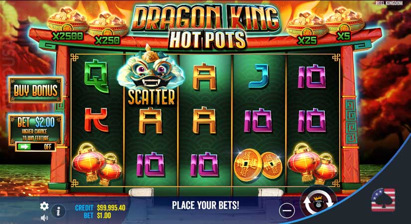 Image of Dragon Kings Hot Pots, Pragmatic Play
