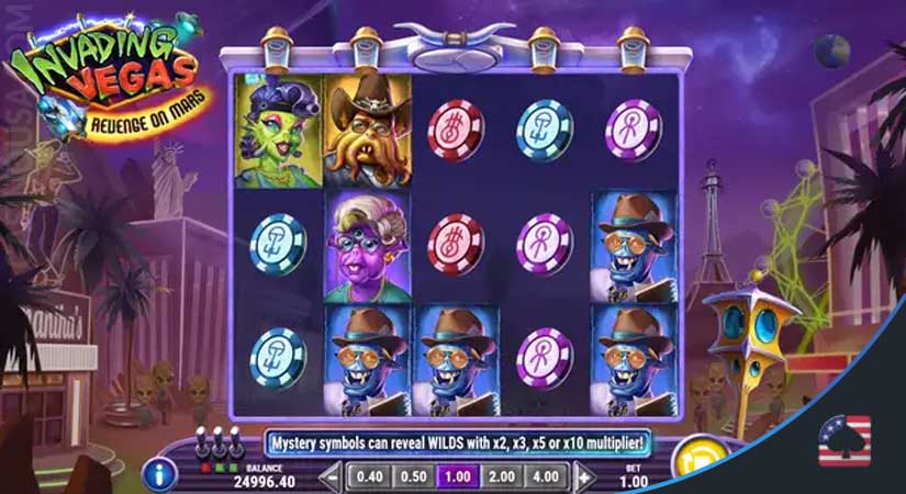 Image of Invading Vegas Revenge on Mars, Play’n GO