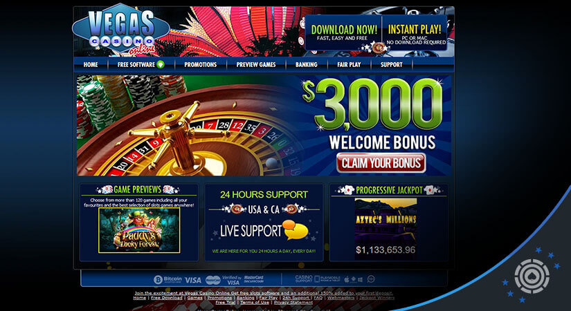 las vegas casino online free