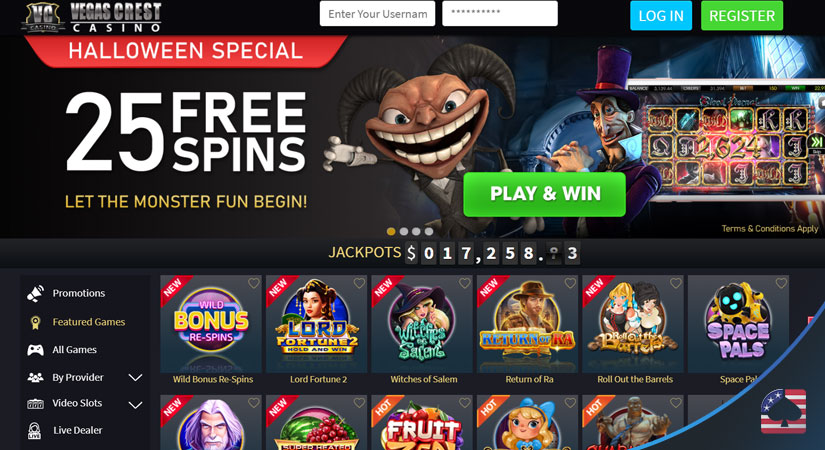 vegas crest online casino